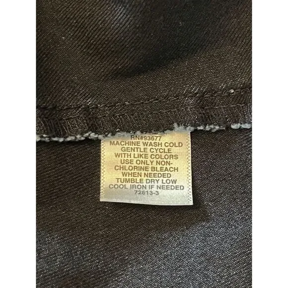 Liz Claiborne Blue Jean Dress Size 4 Short Sleeve Fit And Flare Dress V Neck Tie - Picture 9 of 10